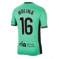 Camisa de Futebol Atletico Madrid Nahuel Molina #16 Equipamento Alternativo 2023-24 Manga Curta